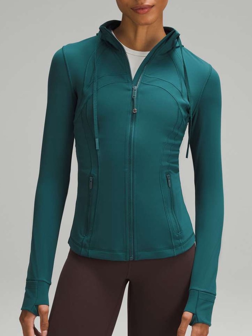 Lululemon hooded define nulu jacket storm teal